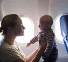 Патување со авион со бебето, најдобро време за тоа