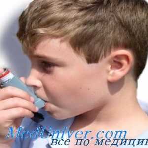 Вдишаните b-adrenostimulyatorov, модулатори на леукотриени во астма кај деца