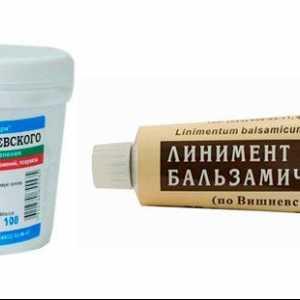Лекување на хемороиди маст Vishnevsky