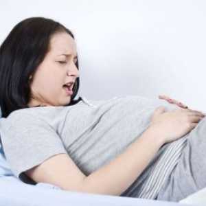 Тапи и остри болки, грчеви во текот на бременоста